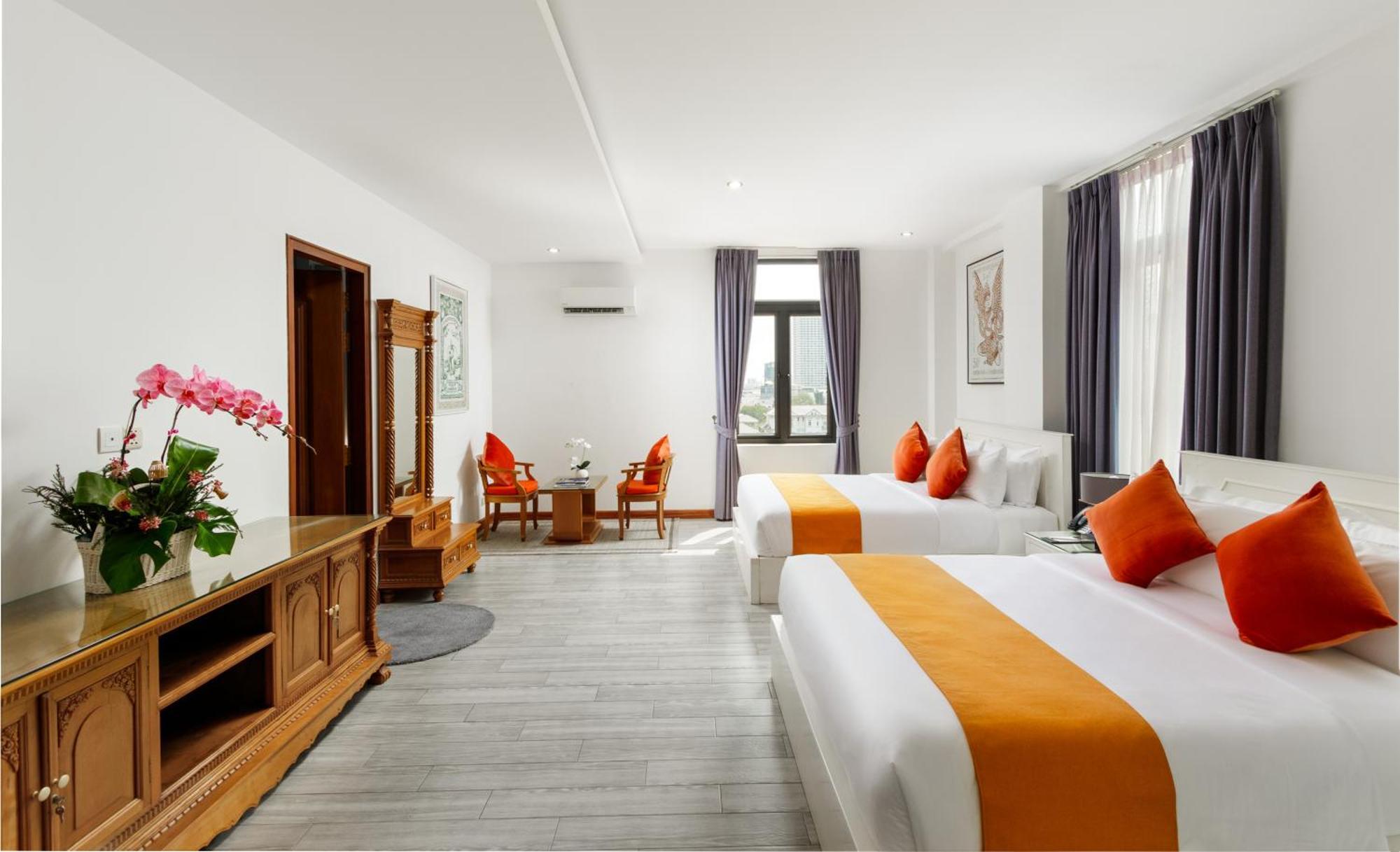 Jaya Suites Hotel Phnom Penh Bagian luar foto